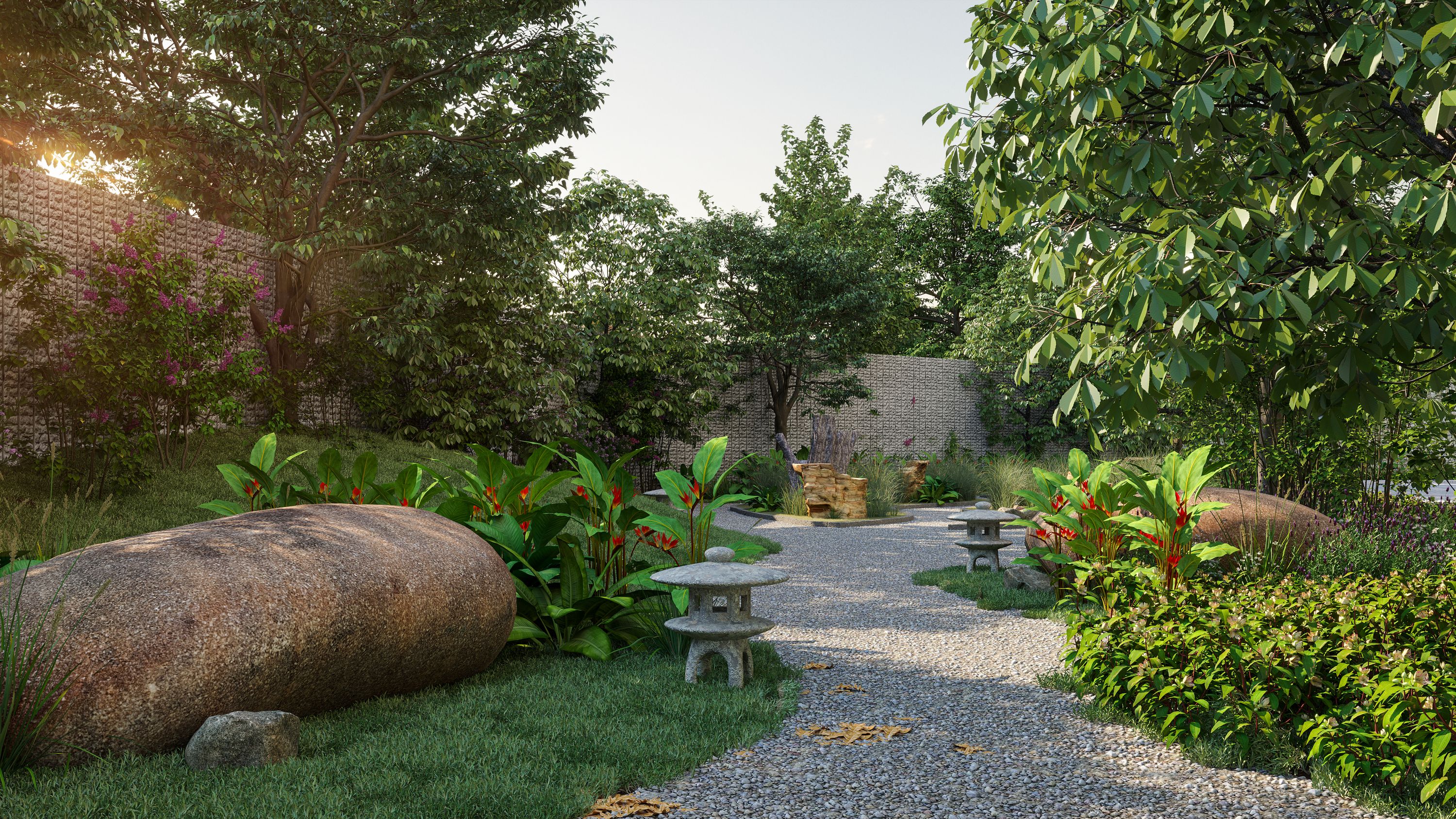 The Bodhivriksha - Elevation View 2