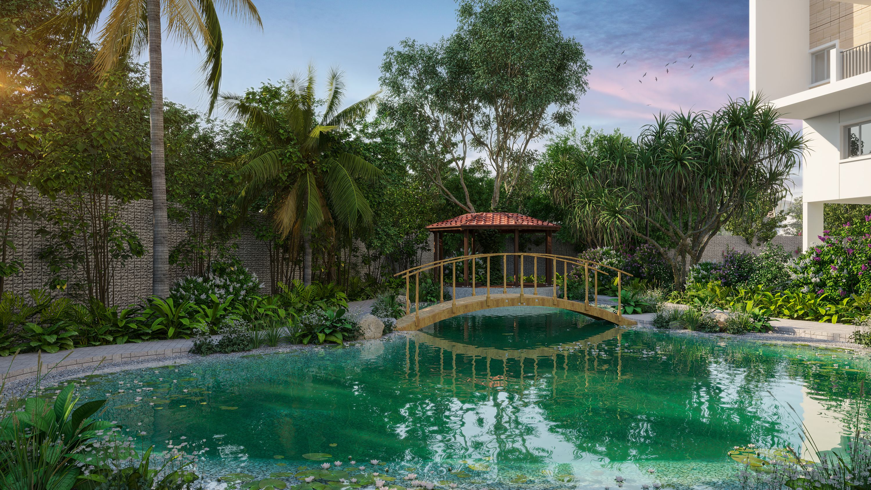 The Bodhivriksha - Water Body 1