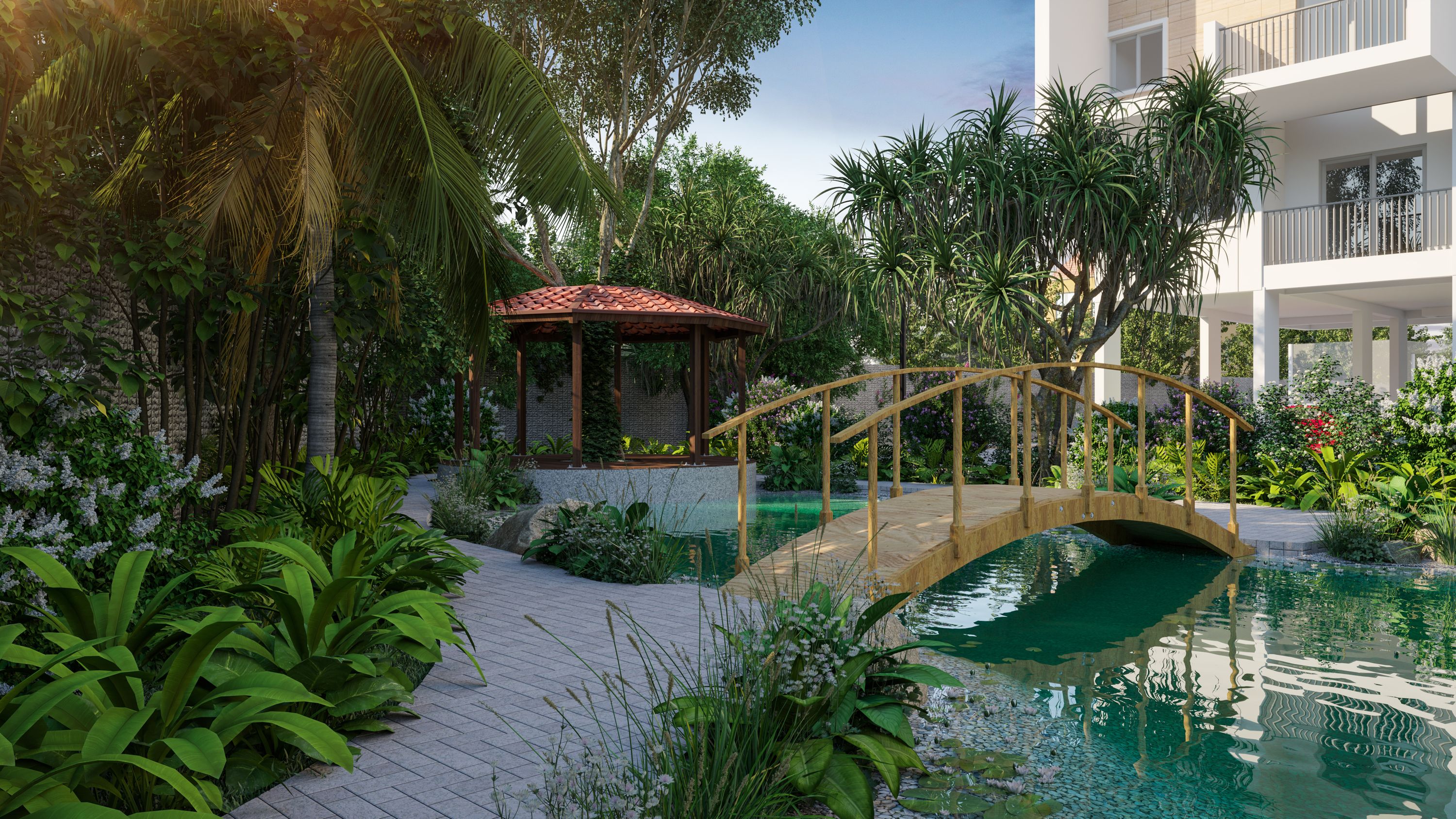 The Bodhivriksha - Water Body 2