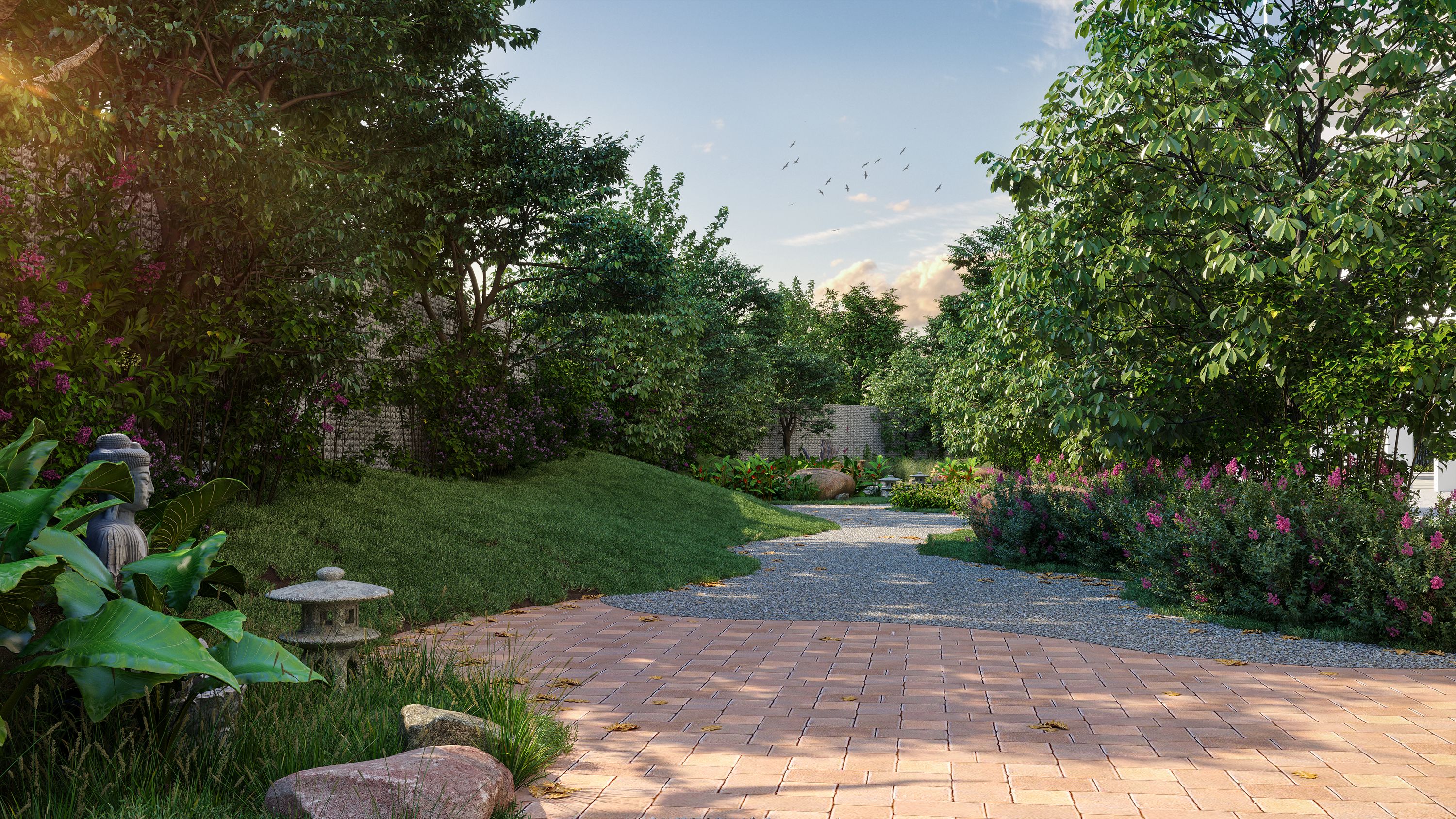 The Bodhivriksha - Elevation View 1