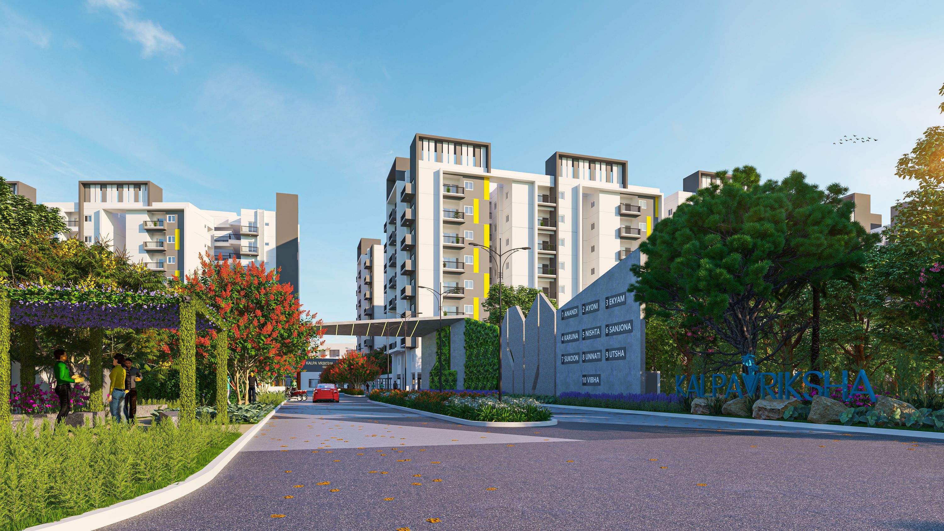 The Kalpavriksha - Entrance Gate Day View