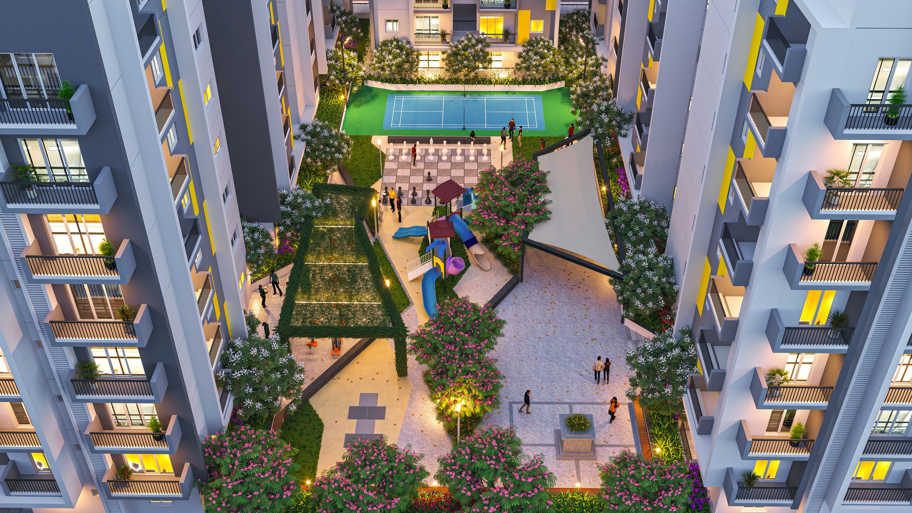 The Kalpavriksha - Tower D Podium Evening